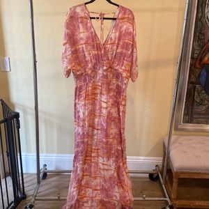 NWT Knox Rose beautiful maxi dress with side slits, size XXL
